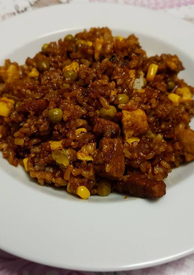 Una foto de Arroz chino (chaulafan)