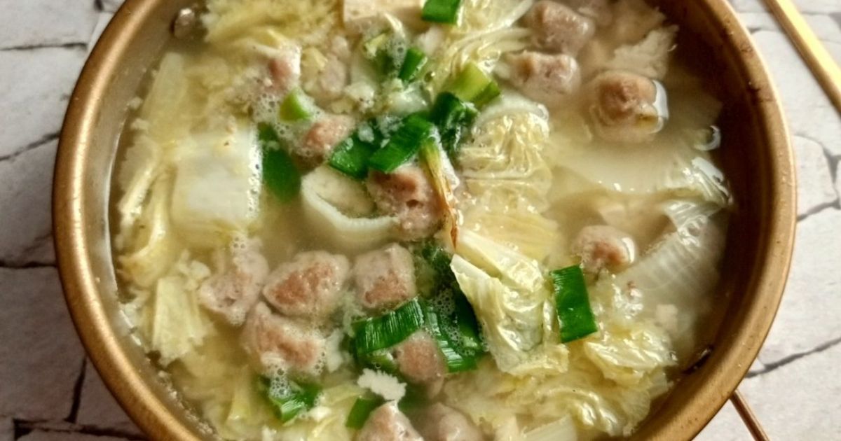 Bening Bakso Sawi Tahu Putih ala vay