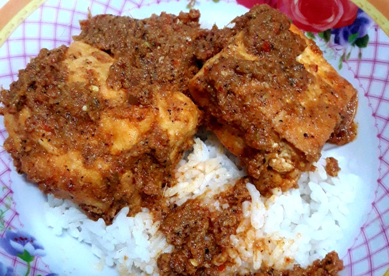 Rendang Tahu