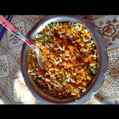 A picture of Spicy Bhel party.