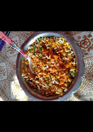 A picture of Spicy Bhel party.