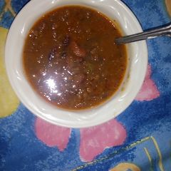 A picture of Dal makkhni.