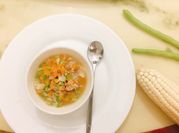 A picture of súp rau củ cho bé