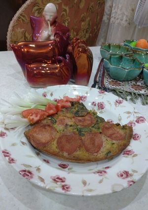 عکسی از دستور کوکوی پیازچه