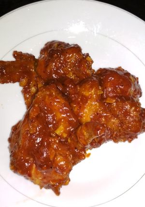 Foto resep Ayam pedas ala Chicken Fire wings Richeese super praktis