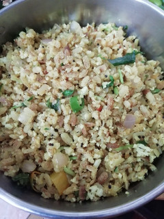 சிவப்பு அவல் தேங்காய் சாதம்(red aval coconut rice recipe in tamil) செய்முறை முக்கிய புகைப்படம்