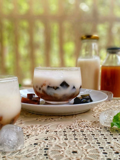 Foto resep Es Cincau Jelly Coklat Mutiara