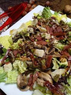 Una foto de Ensalada templada de otoño