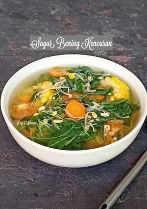 Foto resep Sayur bening kencuran