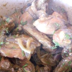 Boiled chicken A picture of Boiled chicken.