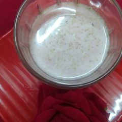 A picture of Guava Thandai.