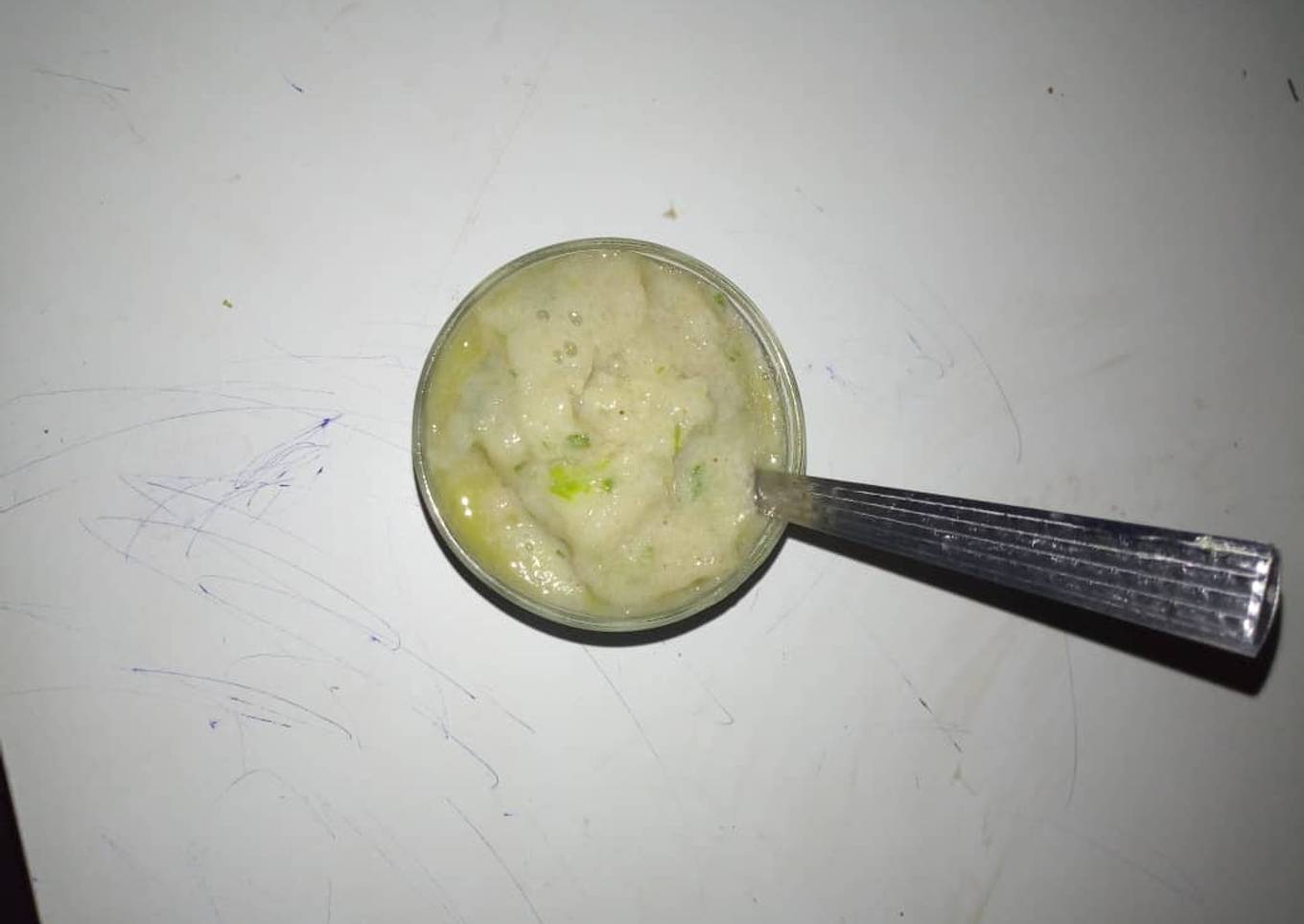 Cucumber et banana smothie