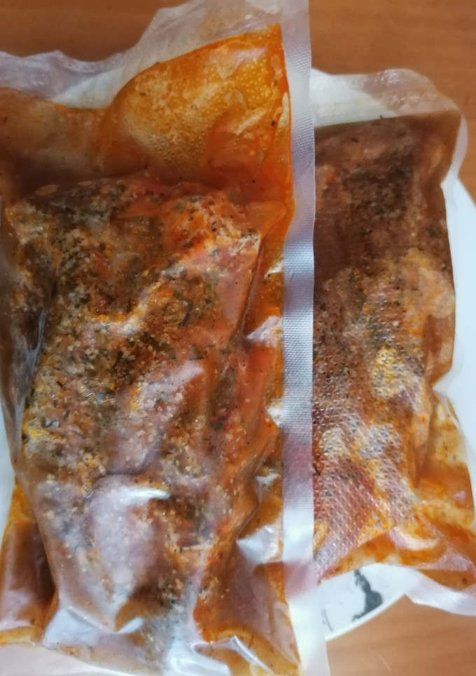Una foto de Pulled pork con sous vide