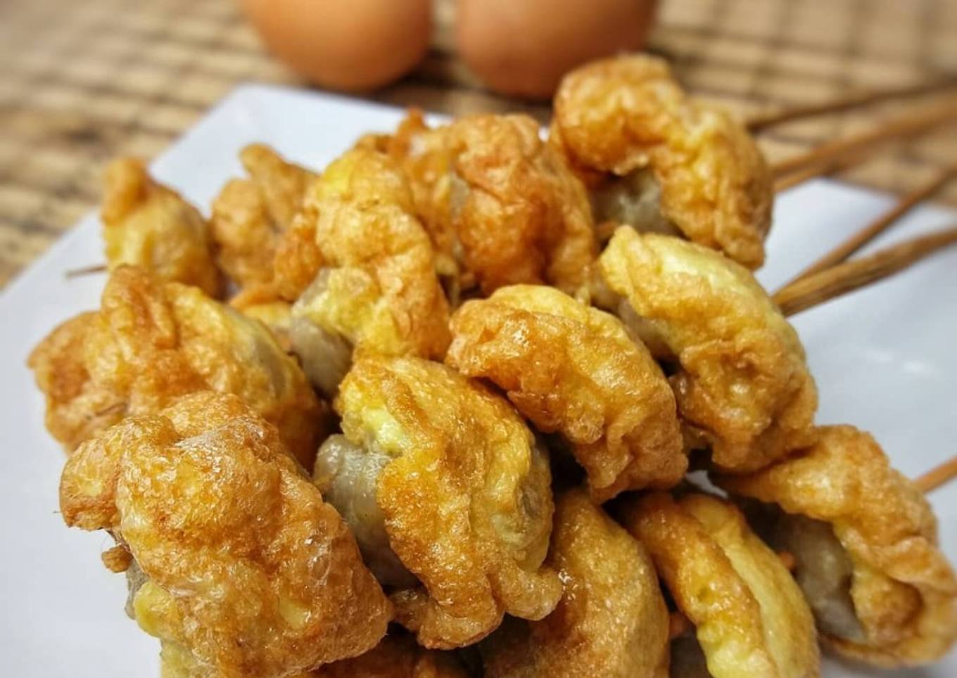 🍡Sate Pentol Telur🍡