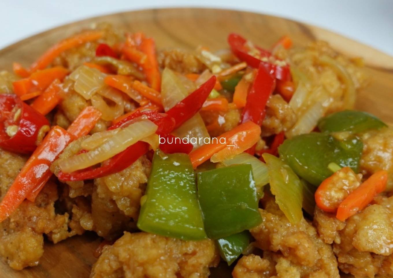 Tahu pedas manis