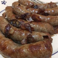 A picture of Fried Italian Sausage.