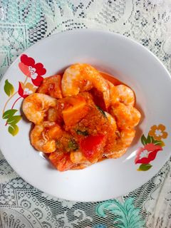 Foto resep Udang Saos Padang