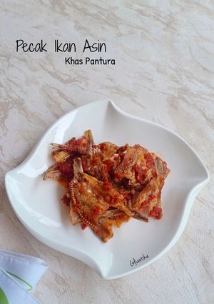 Foto resep Pecak Ikan Asin Khas Pantura