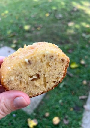 Una foto de Budín de nueces