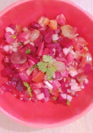 A picture of Mix Veg fruit salad.