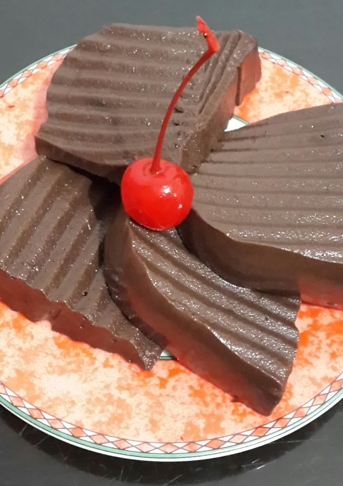 Foto resep Puding Brownies