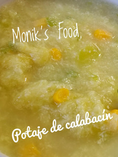 Una foto de Potaje de calabacín