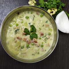कोकोनट व्हाइट कुरमा (coconut white kurma recipe in Hindi) रेसिपी मुख्य फोटो