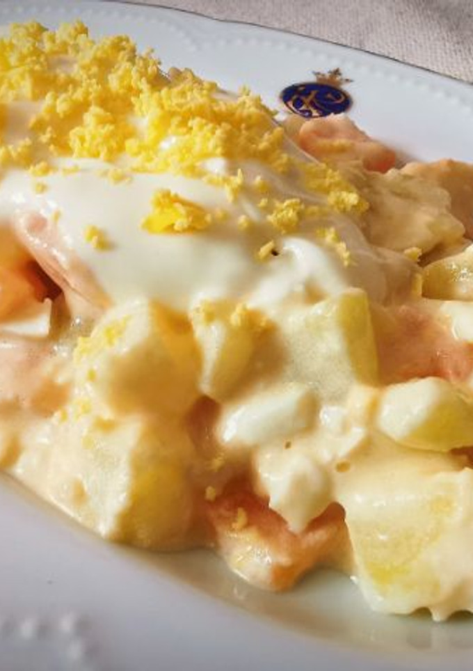 Una foto de Ensaladilla estilo La Alicantina