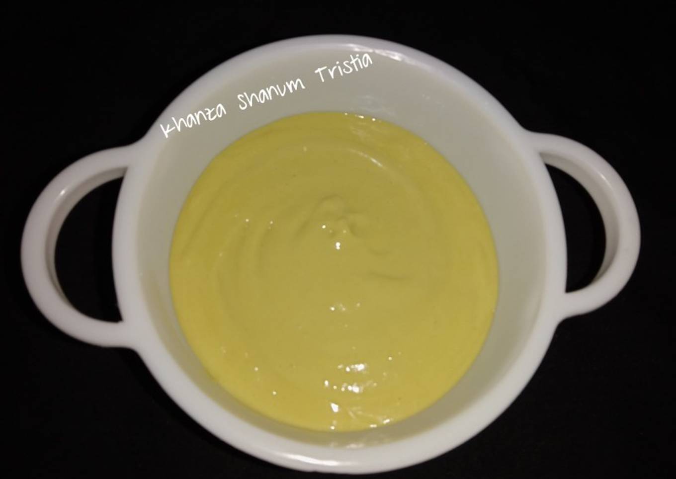 Mpasi 6bulan(kuning telur bebek)