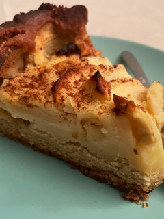 Una foto de Tarta de manzana