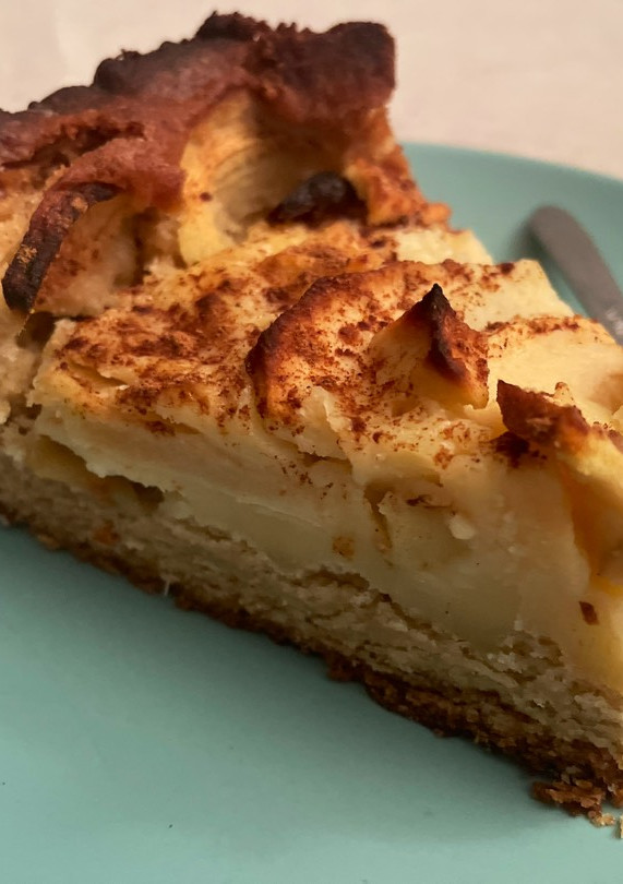 Una foto de Tarta de manzana