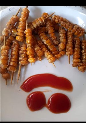 A picture of Crispy Corn bite.