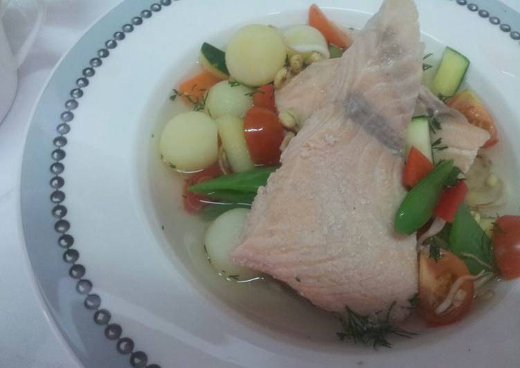 Recipe of Speedy Healthy salmon