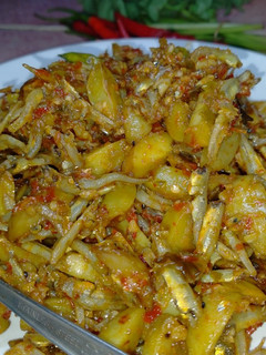 Foto resep Jengkol sambel teri pedas