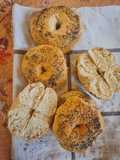 Vegan Bagels 🥯 στον φούρνο ή στο air fryer 🌱