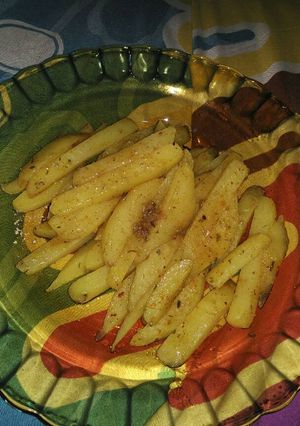 Foto resep Kentang goreng panggang BBQ