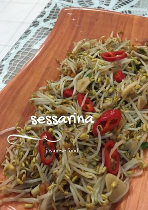 Foto resep Cah Tauge Ikan Asin