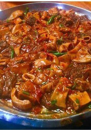 A picture of Matumbo stew.
