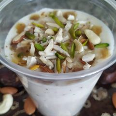 A picture of Dates dry fruits Lassi.