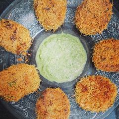 A picture of Homemade Russian Patties.