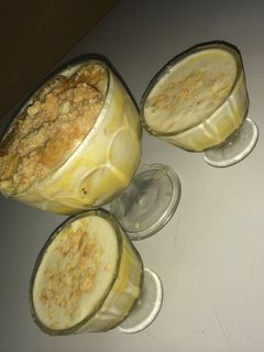 صورة لوصفة كاسات السنافر🍨