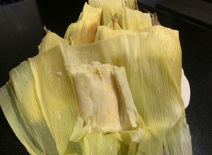 Una foto de Humitas saladas