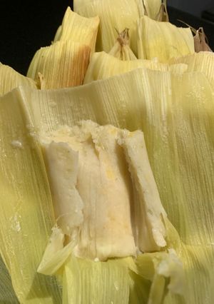 Una foto de Humitas saladas