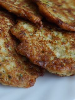 Una foto de Tortitas de Calabacín