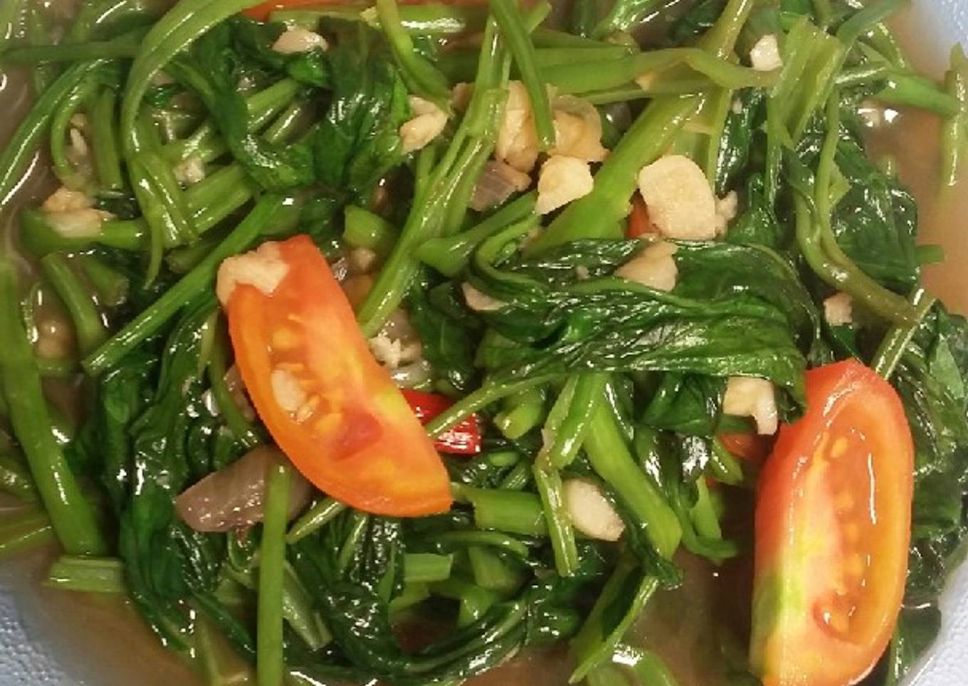 Kangkung goreng saus