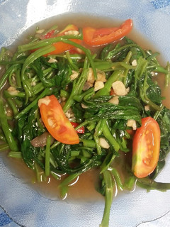 Foto resep Tumis Kangkung terasi berkuah