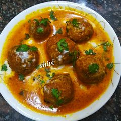 Carrot kofta curry A picture of Carrot kofta curry.