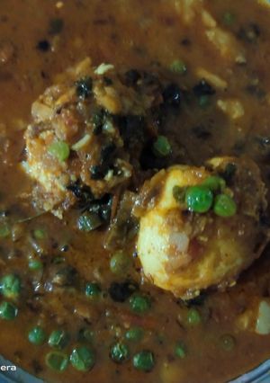 A picture of Ande ki sabzi.