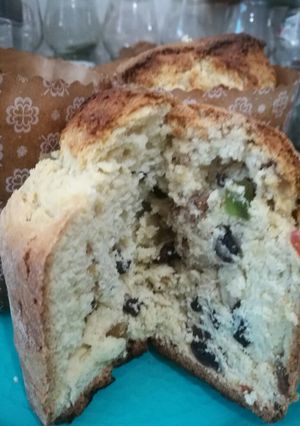 Una foto de Pan de Navidad bien casero!