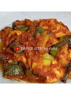 Foto resep Balado terong + tahu